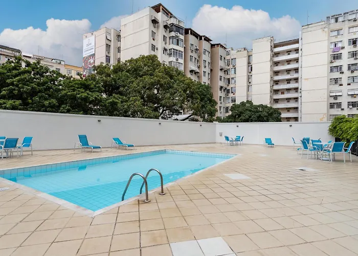 One Flat - Piscina e tranquilidade no coração de Copacabana Rio de Janeiro